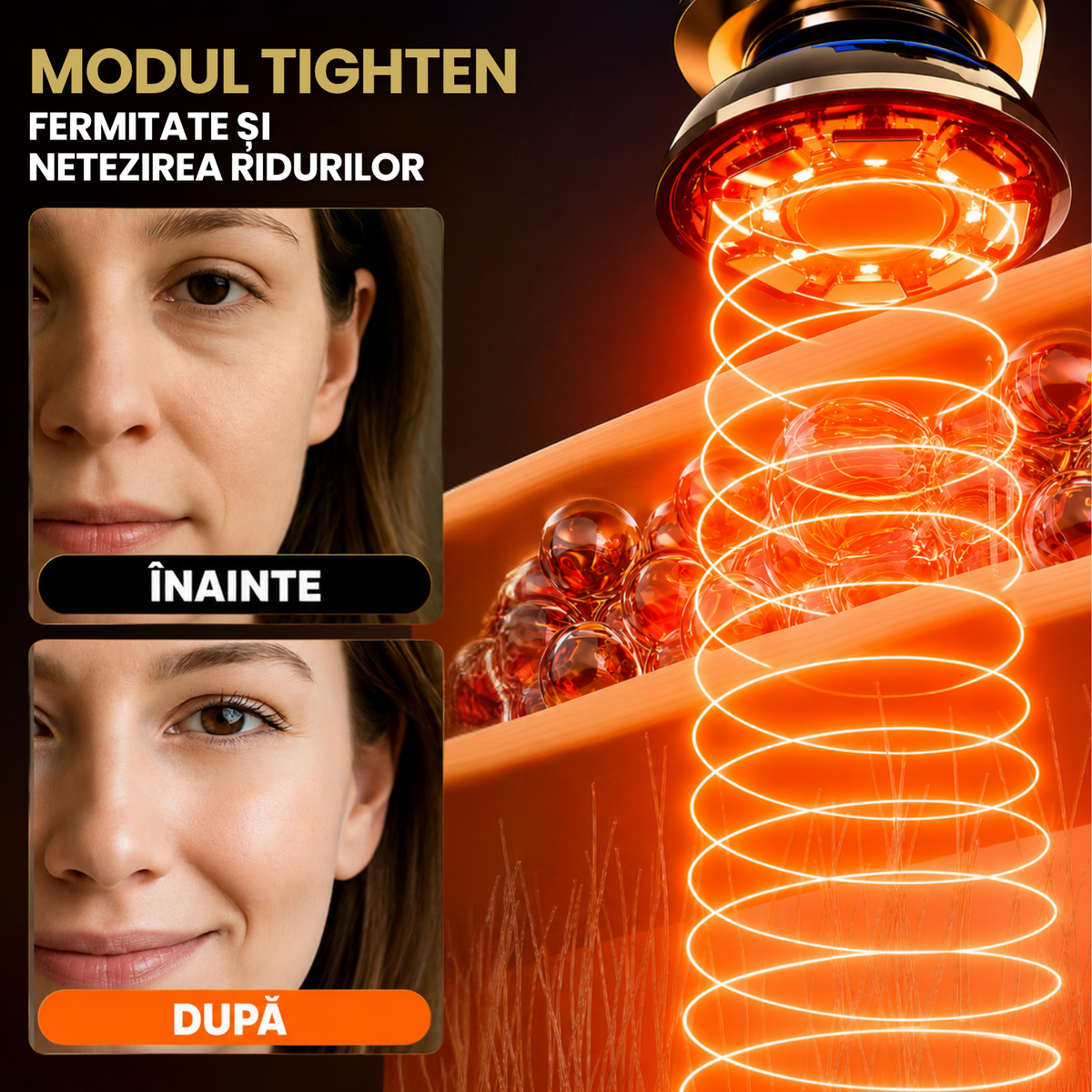 Aparat Profesional pentru Tratament FacialLifting, Anti-Rid, Masaj Facial