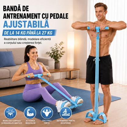 Banda Elastica cu Pedale, Albastra